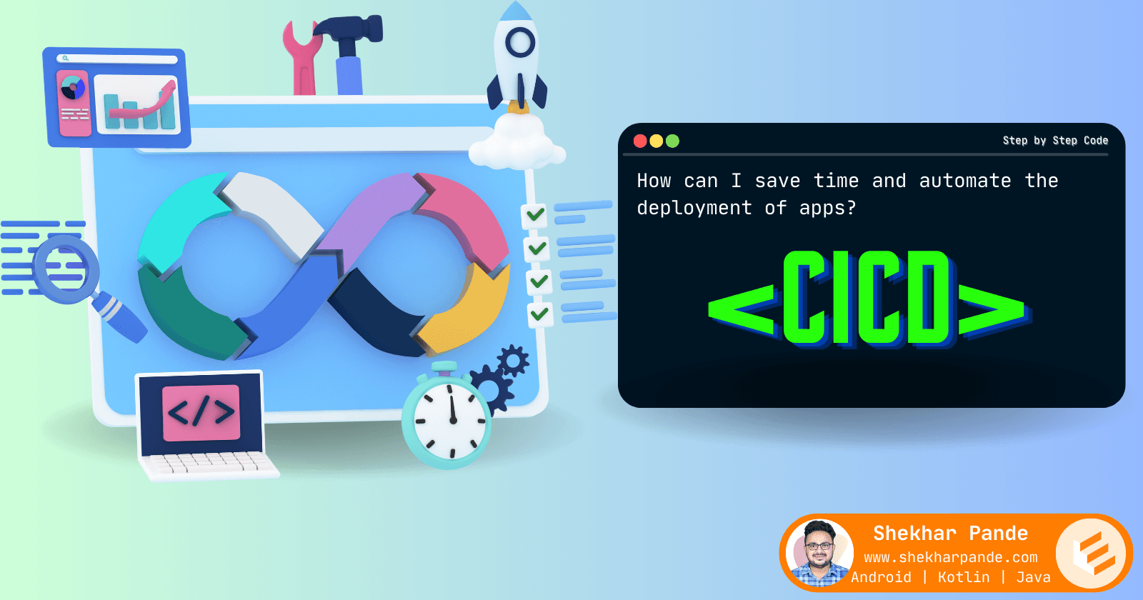 How can I save time and automate the deployment of apps?